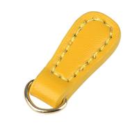 JADEWaa 2 Pcs PU Leather Zippers Pulls Head Pendants Pull Strap Zips Puller Head Replacement for Bag Repair