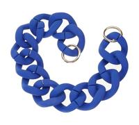 JADEWaa Dumpy Acrylic Purse Strap Bag Chain Handle Replacement,Handbag Making Accessory Decorations Extender Chain Acrylic Purse Strap