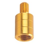 JADEWaa Fishing Landing Net Handle Connector Thread Adapter Net Heads Adapter Fishing Landing Dip Net Rod Part Net Heads