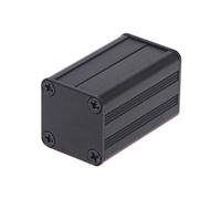 JADEWaa New Extruded Electronic Project Aluminum Enclosure for Case Black 40x25x25mm