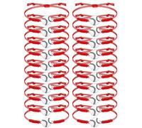 Jadive 20 Pcs Softball Bracelets Bulk Softball Party Favors Sport Team Gifts Baseball Bracelets Adjustable Coach Gifts Graduation Favors for Players, as picture shown, Metal Silver, no gemstone