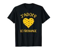 J'Adore Le Fromage I Love Cheese T-Shirt