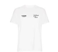 J'adore Padel Logo Men's T-Shirt - White / M