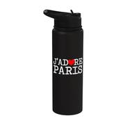 J'Adore Paris Stainless Steel Insulated Water Bottle