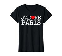 J'Adore Paris Value Graphic T-Shirt, Women, Black, S