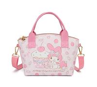 JADOUR Hello My Melody Bag Anime Kitty Tote Bag Kitty Shoulder Bag Kuromi Bag With Cinnamoroll Wallet, multicoloured, Small