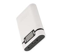 Jadpes Battery Outer Case Portable Power Bank Box with LED Lights for