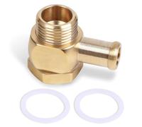 JADSOrBoBi 8089 Carburetor Inlet Fitting Compatible with Edelbrock, Fuel Banjo Fittings for Square-Bore & Carter AFB