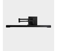 Jadssox Black LED Vanity Light 44cm Cabinet Picture Lighting with Extendable Arm, Adjustable Bathroom Wall Lamp Over Mirror, 8W 3000K Vanity Lights for Dressing Room Gallery