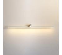 Jadssox LED Vanity Light with Spotlight Linear Bathroom Lighting Fixture Minimalist Long Mirror lamp, Long Stirp Vanity sconces for washroom Cloakroom Dressing Room(White-3000K,100cm/39.4in)