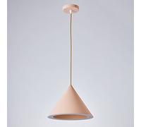 Jadssox Modern LED Pendant Light Cone Metal Hanging Lamp 18W Kitchen Island Lighting, Nordic Suspension Lamps Mini Chandelier Ceiling Lights for Dining Room Bedroom Bedside