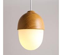 Jadssox Nordic Pendant Lighting Fixture White Glass Hanging Lamp Shade Mini Chandelier Ceiling Light, Geometric Suspended Lamps E27 Droplights for Kitchen Island Dining Room
