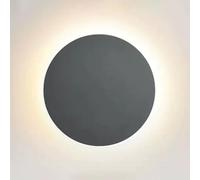 Jadssox Nordic Round Wall Light LED Wall Sconce Lighting Fixture Indoor Wall Wash Lamp, Hardwired Wall Sconces Living Room Bedroom Decor Wall Mount Lights Home Decor Lamps, 3000K