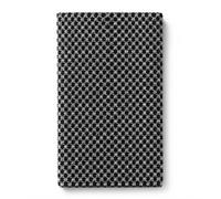JADUFHU 1-Pack Exfoliating Shower Towel, Black Mesh Exfoliating Body Scrubber for Men, Great for Body, Back, Arms and Legs, Scrubbing, Lathering and Daily Showering