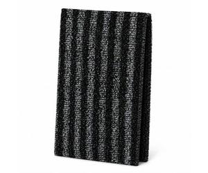 JADUFHU Exfoliating Shower Towel, Back Scrubber for Use in Shower, Black Exfoliating Body Scrubber for Men, Great for Scrubbing, Lathering and Daily Showering