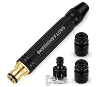 JADUFHU High Pressure Hose Nozzle, Garden Hose Sprayer & Pressure Washer Accessories, Adjustable Twist Water Gun for Car Wash and Plant Watering