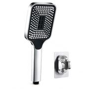 JADUFHU Shower Head, High Pressure Shower Head with Massage Jet, 3-Mode Spa