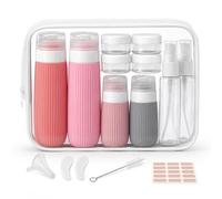 JADUFHU Travel Bottles, Travel Essentials, Same Color Set, Leak Proof