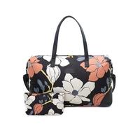 Jadyn B Luna Duffel - 54 cm - 37L - Travel or Sports Bag Including Toiletry Zipper Pouch (Magnolia Black)