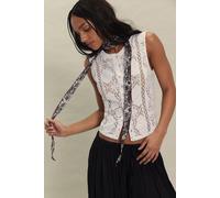 Jae Knit Top at Free People in Ivory, Size: XL - female