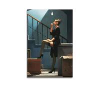 Jäck Vettriäno Famous Work Poster Dancer for Money Print Photo Art Painting Canvas Home Decorative Bedroom Modern Decors 12x18inch(30x45cm)