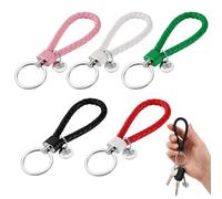 Jaecoo 7 Key Fob Holder, 5 Colourful Keychain Set for Car Organisation, Omoda 5 Noble Accessories and Jaecoo 5 Key Cover, Durable Automotive Accessories with 12.00 x 4.00 x 0.50 cm Dimensions