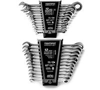 Jaeger 24Pc in Mm Ratcheting Wrench Set Master Set Including Inch & Metric with Quick Access Wrench Organizer Our Standard in Combination Wrench Sets from Gear to Tip