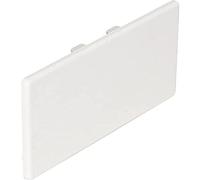 jäger DIREKT End Piece 60 x 110 mm Pure White for Cable Duct