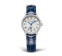Jaeger-LeCoultre Rendez-Vous Classic Women's 60 Diamond Bezel & Leather Strap Watch
