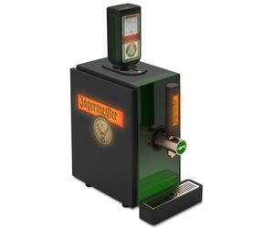 Jägermeister Shot Machine 2 - Herbal Liqueur at -18 °C - Serve masterfully - The Beer Machine with Cooling adapts to Bottle Sizes from 0.35 l - 0.5 l - 0.7 l - 1 l -
