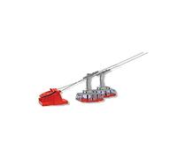 Jaegerndorfer JaegerndorferJC89293 Manual Operation Cablecar 2" Cabins Toy Vehicle