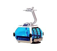 Jaegerndorfer Solar Cabin, 8 Seater, Omega IV, 1:32 Scale, White/Blue/Black, Multi-Color, Plastic Model, Doors for Opening, Functional Cable Clamp, 14+ Years, 38 cm L x 33 cm W x 38 cm H