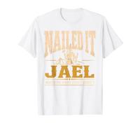 Jael Judges 4 Nailed It Wanted Heroic Deeds Christian Bible Value Graphic T-Shirt, Men, White, M