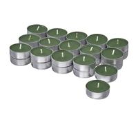 JÄMTSKOGEN Scented Tealight Cypress & Eucalyptus, Dark Green - 3.5 hr Burn Time | Fresh, Invigorating Aroma for Home & Office