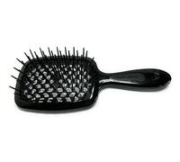 Jäneke Superbrush carbon approx. 20.5 cm (anti-static) professional brush ideal for detangling and drying without drying out (55SP226)