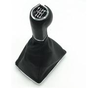 Jaeooai Gear Shift knob for Vauxhall for OPEL for Astra H 2004 2005 2006 2007 2008 2009 2010 Car 5/6Speed Gear Lever Shift Knob with Leather Boot Case(12345r Black)