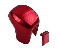 Jaeooai Gear Shifting Knob Cover ABS Red Change Lever Trim for Civic for Sedan 2020 2019 2018 2017 2016