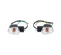 Jaeooai Motorcycle indicators 2 for pcs Motorcycle Turn for Signal Lights For RS150 For WAVE CX For ALPHA For DASH For DREAM BEAT Indicator Blinker Flashing Lamp Piscas For Moto