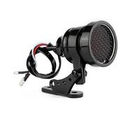 Jaeooai Motorcycle indicators Motorcycle Retro Taillight Turn for Signals Rear Brake Tail Lamp For Cafe For Racer for license for plate LED Light(Black)