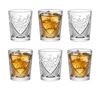 Jaepsing Fancy Shot Glasses - Set of 6, 1.5oz Each - Perfect for Tequila, Soju, or Tasting