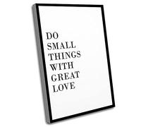 Jaesxxco Bedroom Decorations,Farmhouse Living Room Decor,Office Decor For Men,Do Small Things With Great Love,Minimalist,Walls,New Home,Inspirational Decor,Inspirational,12x16 Inch UnFramed Wall Art