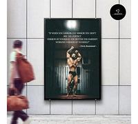 Jaesxxco Canvas Print Chris Bumstead Gym Motivation Decor Poster no frameDecorative Painting Canvas Wall Art Living Room Posters 8x10 inch