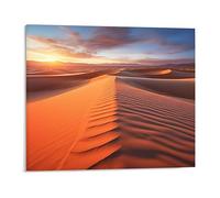 Jaesxxco Canvas Wall Art View Of Spectacular Nature Landscape Wall Art Poster Decorative Painting For Living Room Bedroom Office Home Decoration Artwork 12x16Inch Unframed