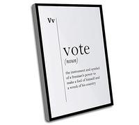 Jaesxxco Defining Wall Art,Define Wall Decoration,Vote Definition Print Politics Funny Quotes Vote Poster Gift Office Wall Decor Politics Art Lawyer Office Wall Decor,12x16 Inch UnFramed Wall Art