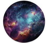 Jaesxxco Galactic Nebula Starscape Mouse Pad - Explore The Universe From Your Desk, Stitched Edges Non-Slip Rubber Base Mouse Pads For Computers Laptop