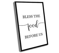 Jaesxxco Hanging Bedroom Decor,Room Decor For Girls,The Office Decorations,Bless The Food Before Us The Family Beside Us And The Love Between Us,Blessing For Wall Art,12x16 Inch UnFramed Wall Art