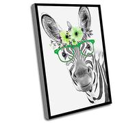 Jaesxxco Kids Room Decor,Nursery Art Wall Decor,Zebra With Flower Crown And Glasses,Wall Art,Print Poster,Baby Room Decor,Baby Room Decor,Animal Art Print,12x16 Inch UnFramed Wall Art