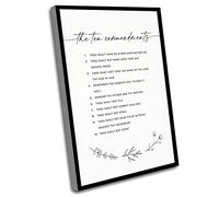 Jaesxxco Male Office Decor,The 10 Commandments Bible Verse Wall Art Modern Minimalist Scripture Printable Living Room Christian Wall Art Decor Kjv Bible Quote Print,12x16 In UnFramed Wall Art White 3