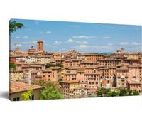 Jaesxxco Old Town Seen From The Hills Siena Italy Print Paintings Unframed Bedroom Wall Decor Artwork Modern Gallery Living Room Kitchen Wall Decorations 12x16Inch