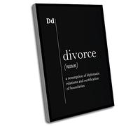Jaesxxco Quotes Wall Art,Define Wall Decoration,Divorce Definition Poster Lawyer Gift Funny Divorce Lawyer Office Decor Attorney Gift Coworker Gift For Friend Law Art,12x16 Inch UnFramed Wall Art